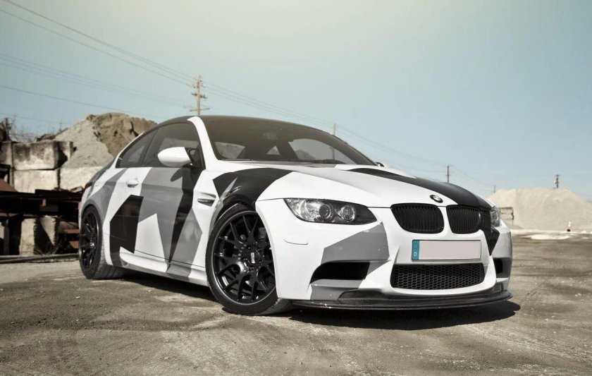 BMW e92 камуфляж