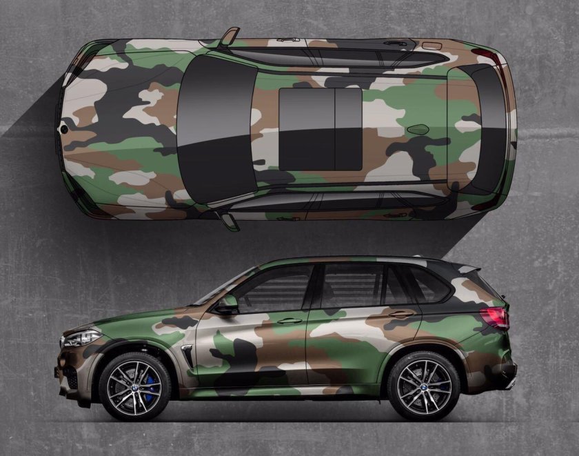 BMW x5 Camo