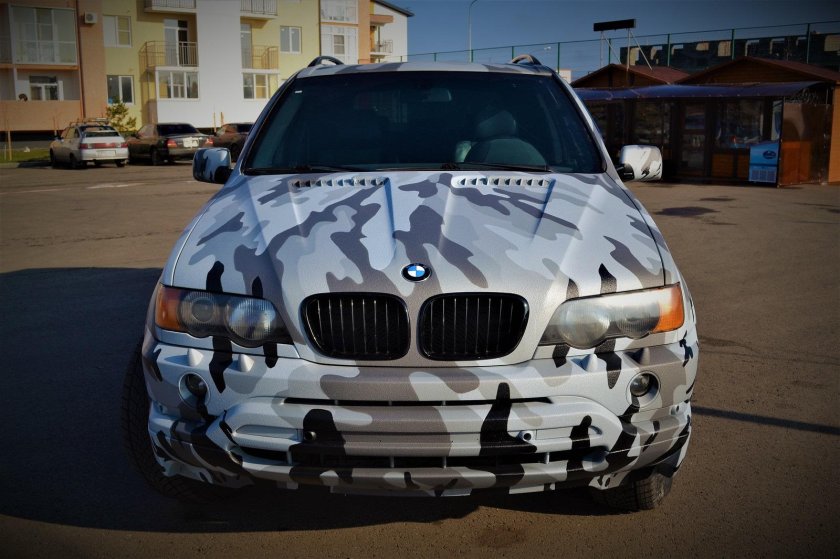 BMW x5 e53 камуфляж