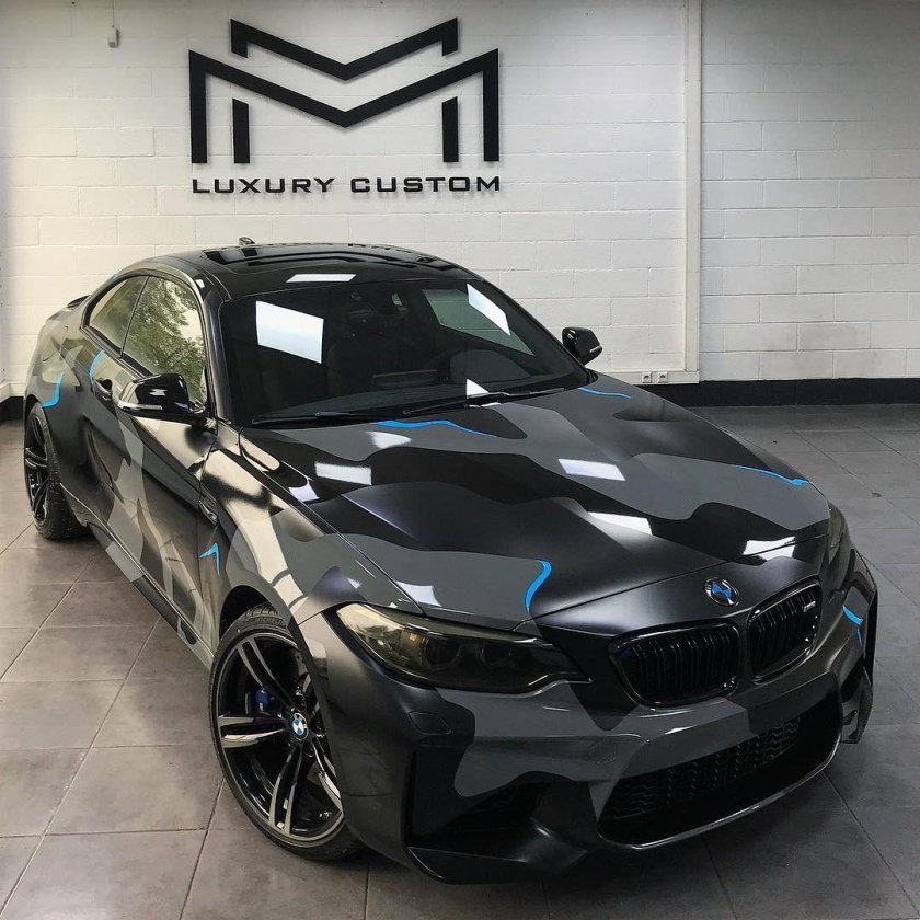 BMW m2 камуфляж