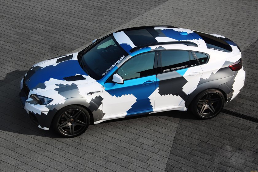 BMW x6 камуфляж