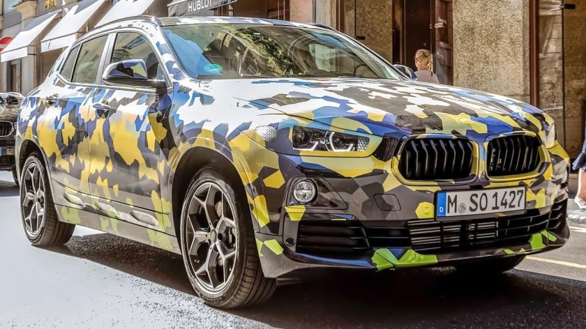 BMW x7 камуфляж