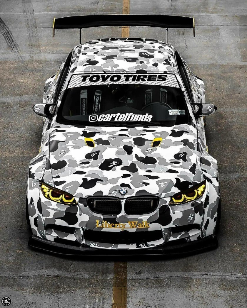 BMW m3 Camo
