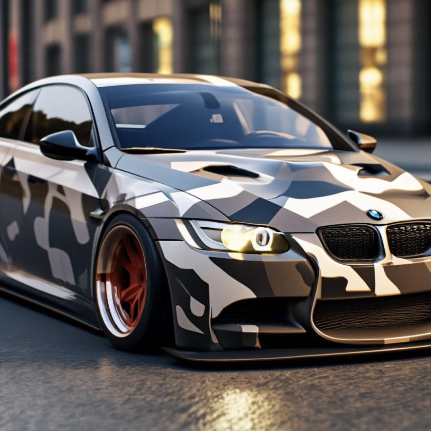 Бмв е90 камуфляж