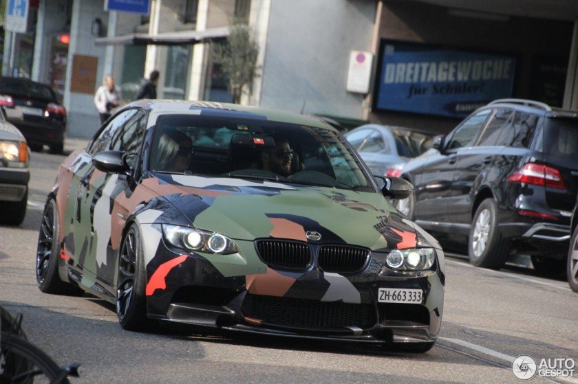 BMW m3 Camo