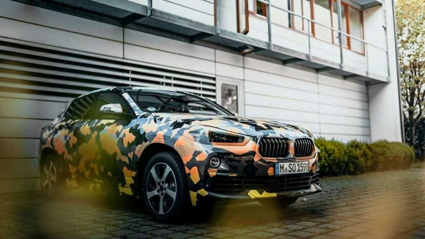 BMW x2 Camo