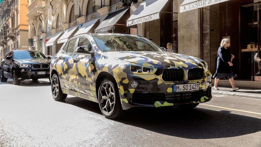 BMW x2 Camo