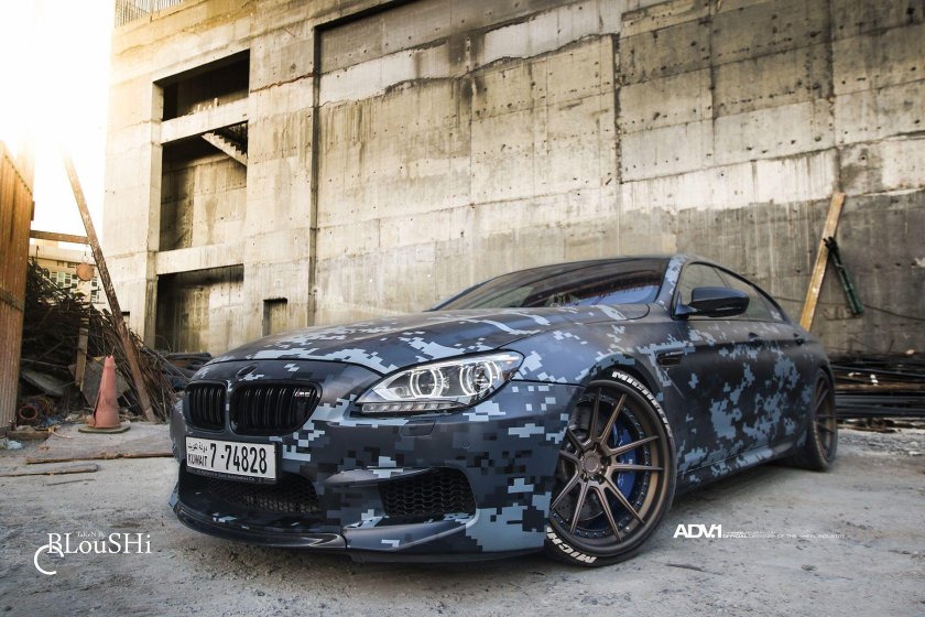 BMW f10 камуфляж