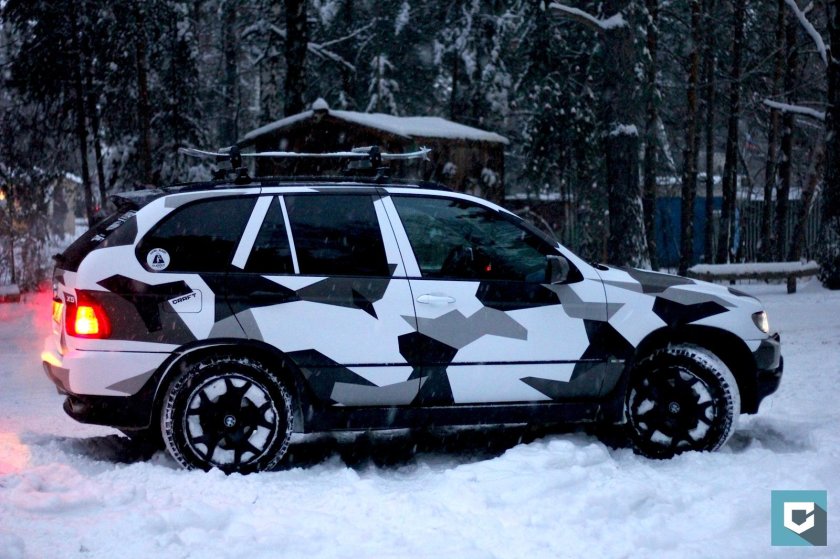 BMW x5 e53 камуфляж