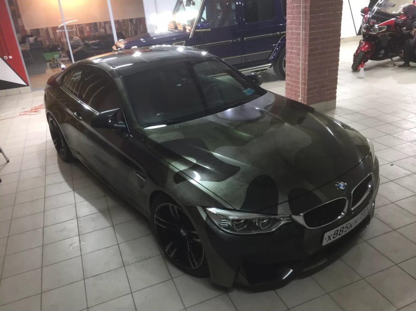BMW f10 хаки