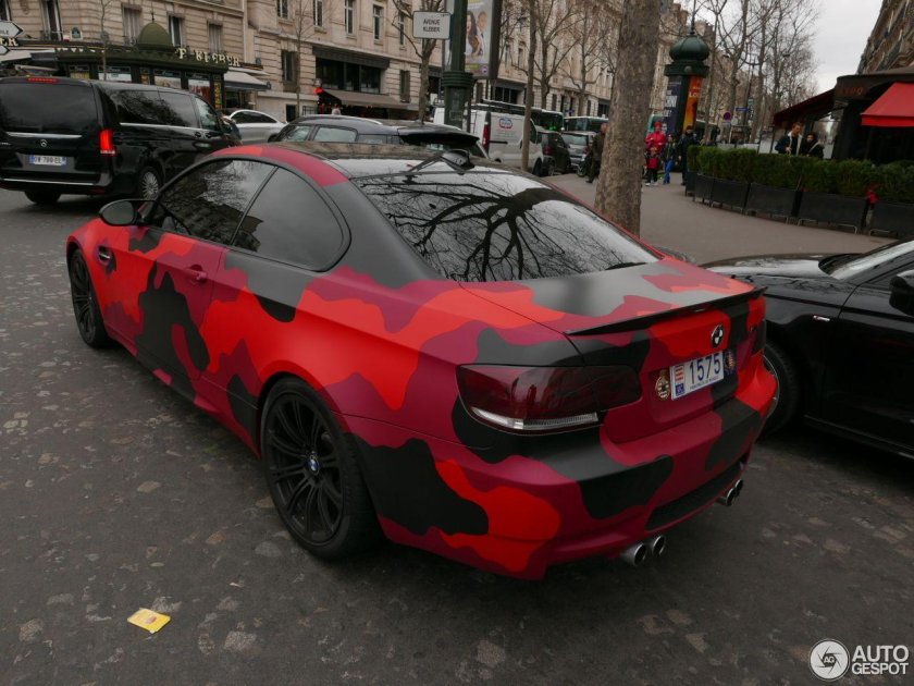 BMW e92 камуфляж