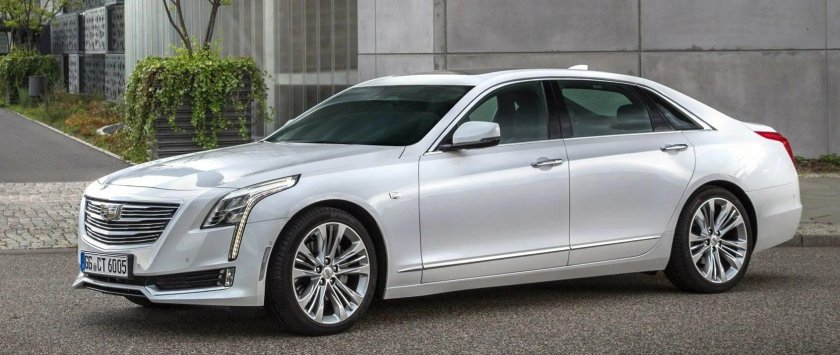 Cadillac ct6 белый
