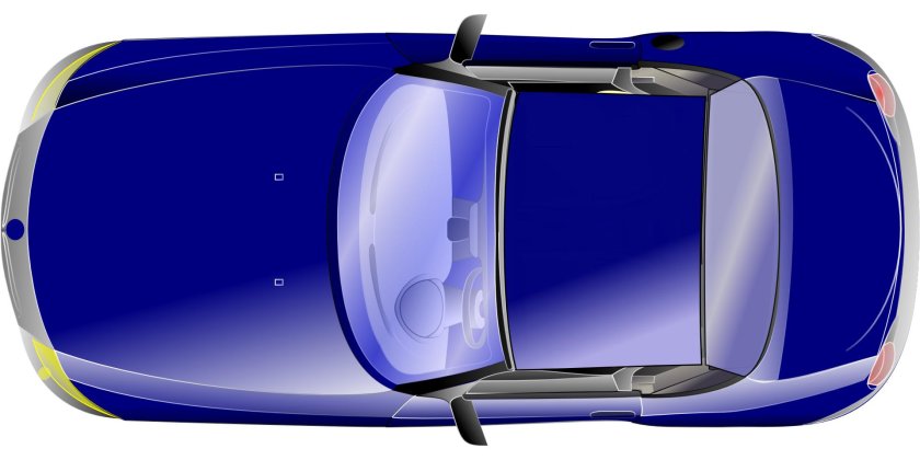 Машинка вид сверху