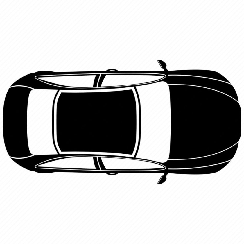 Машинка вид сверху