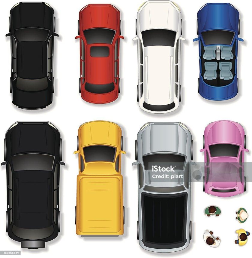 Машина сверху