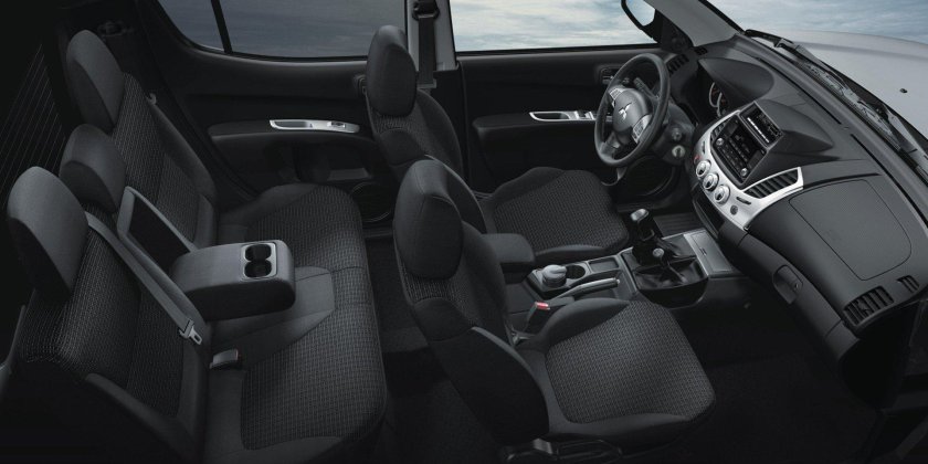 Mitsubishi l200 салон