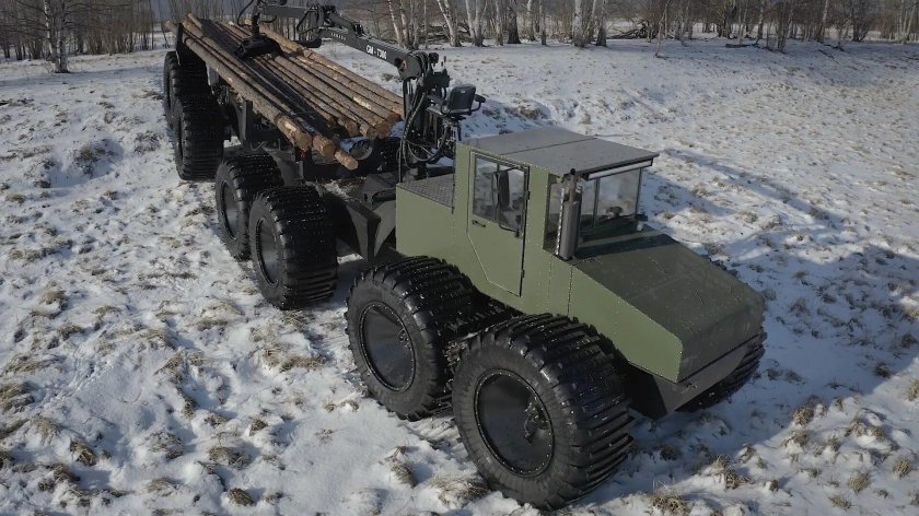 Тром 8 болотоход