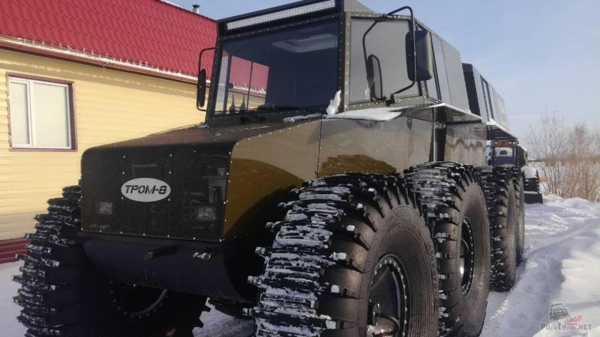 Тром-8 болотоход