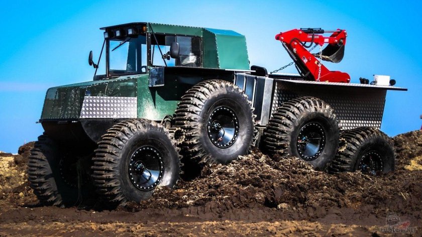 Тром-8 болотоход