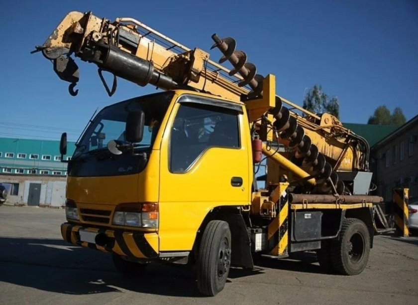 Японский ямобур Aichi Исузу