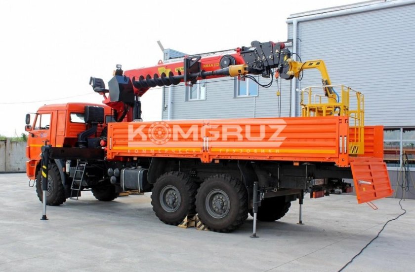 КАМАЗ 43118 С КМУ ИТ 200
