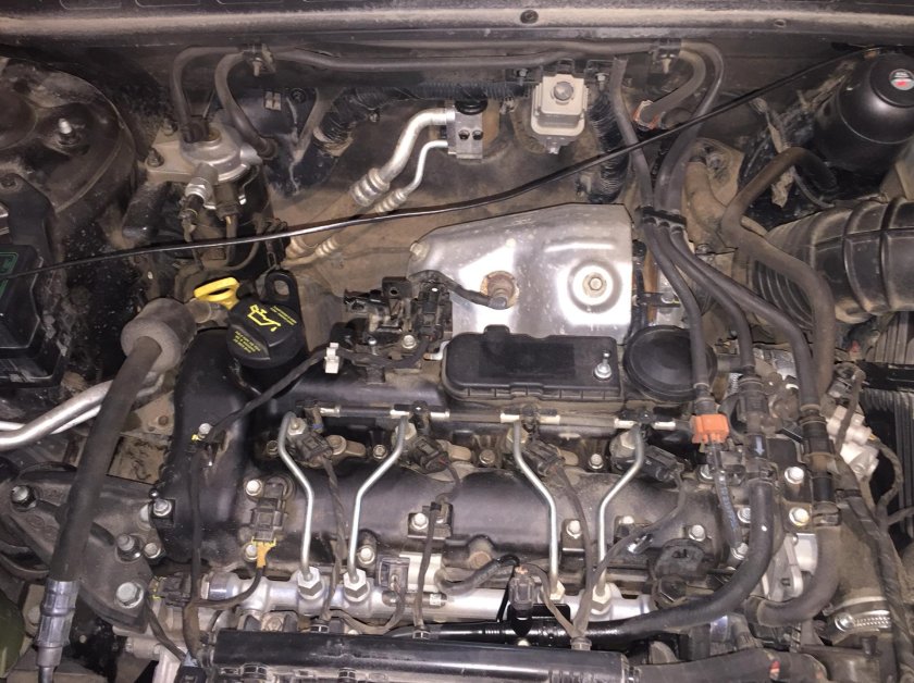 Мотор Санта Фе 2.2 дизель