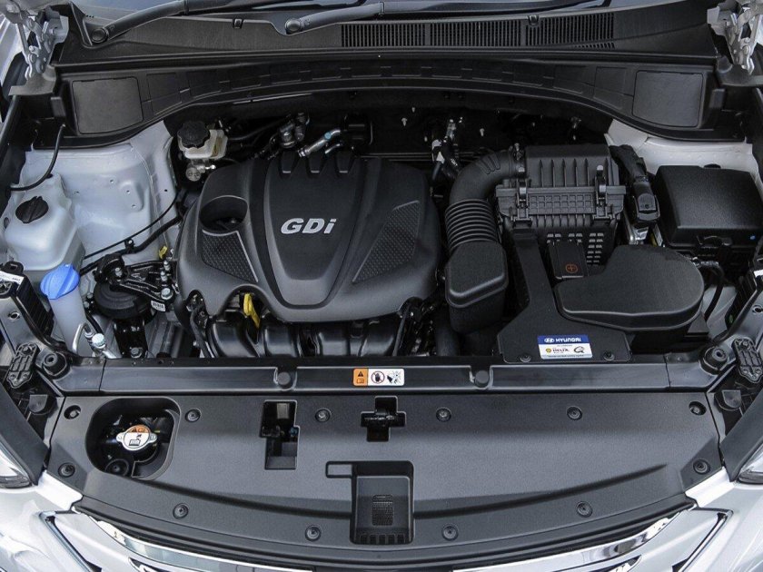 Санта Фе 2013 под капотом