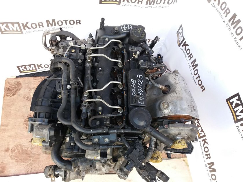 Двигатель Санта Фе 2 2.2 дизель