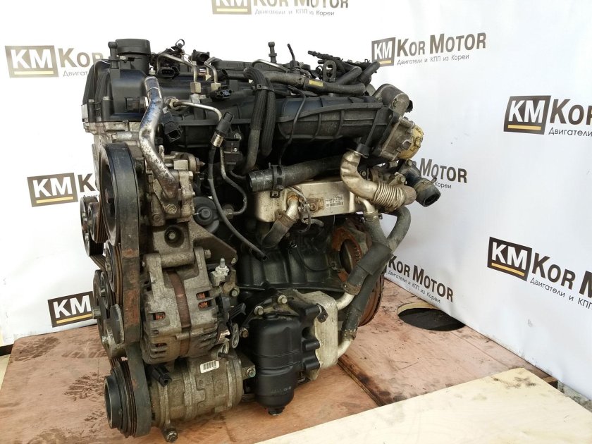 Двигатель 2.2 дизель Hyundai Santa Fe