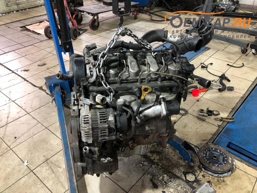 Двигатель Санта Фе 2.2