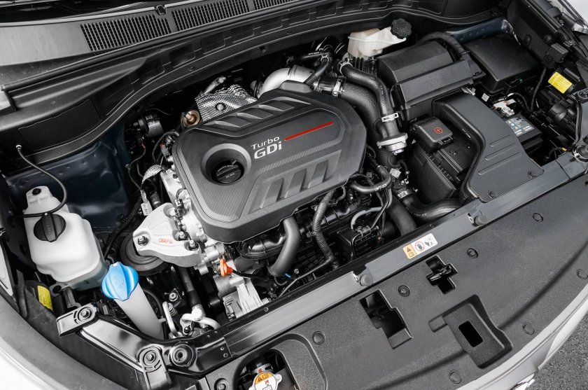 Hyundai Santa Fe 2022 двигатель