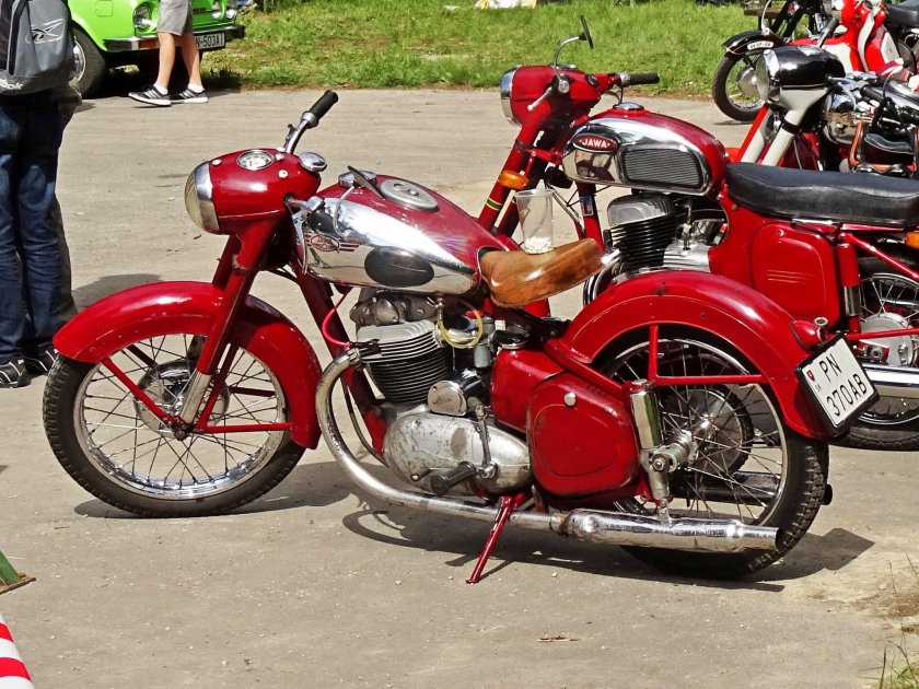 Ява старушка 250 1 цилиндр