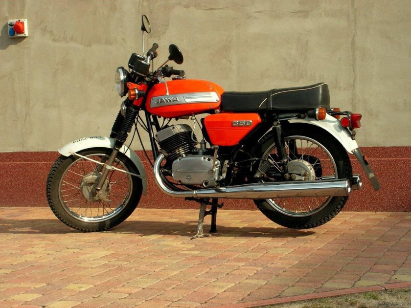 Ява мотоцикл 350 Чехословацкая