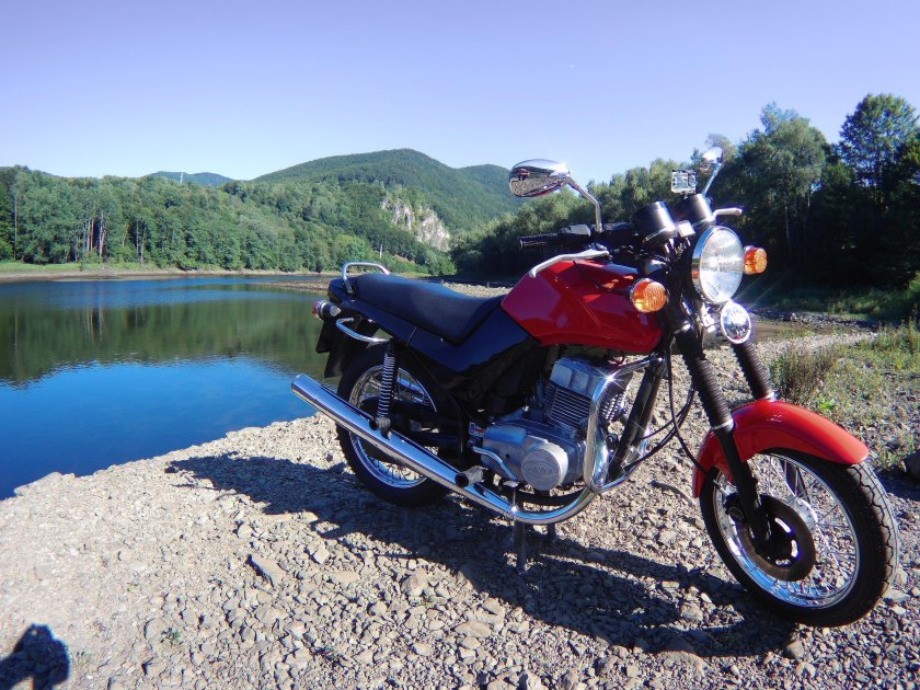 Новый мотоцикл ява