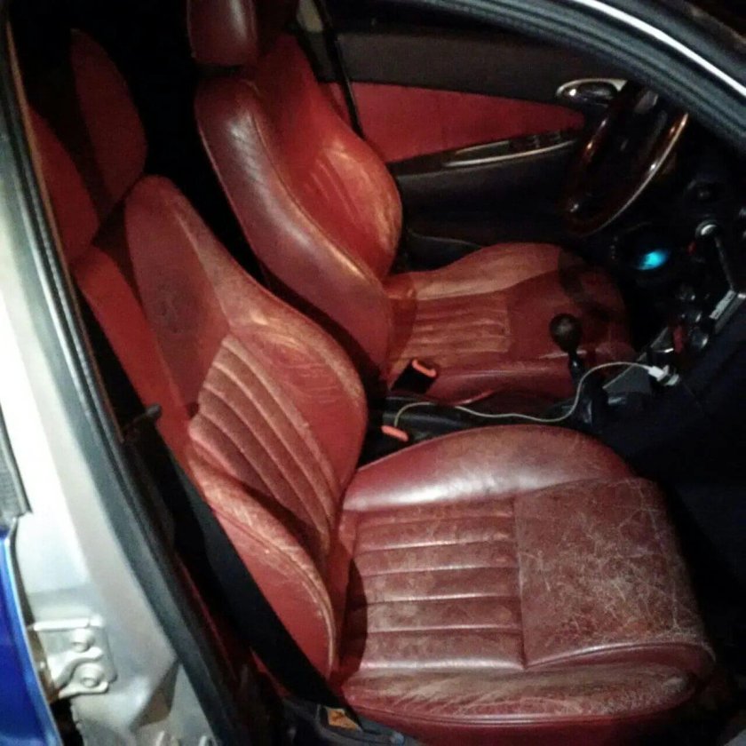 Кожаный салон