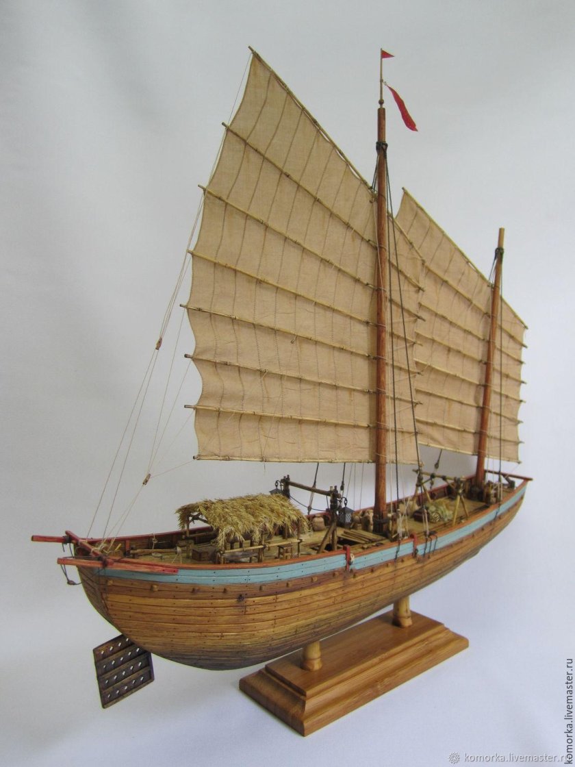 Китайский парусник Джонка