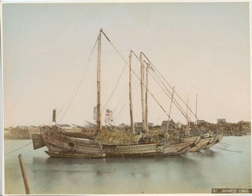Китайские джонки 19 век