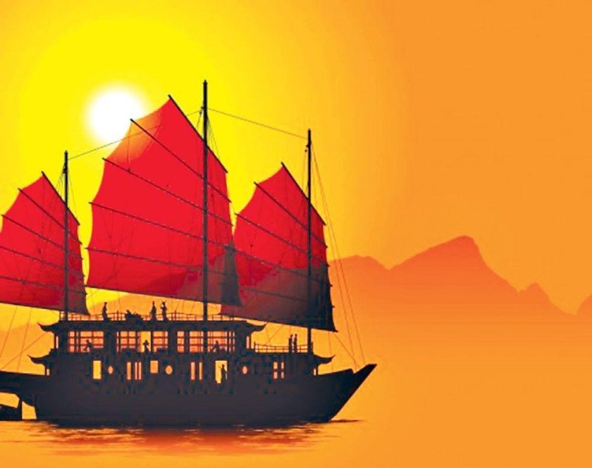 Джонка китайская лодка