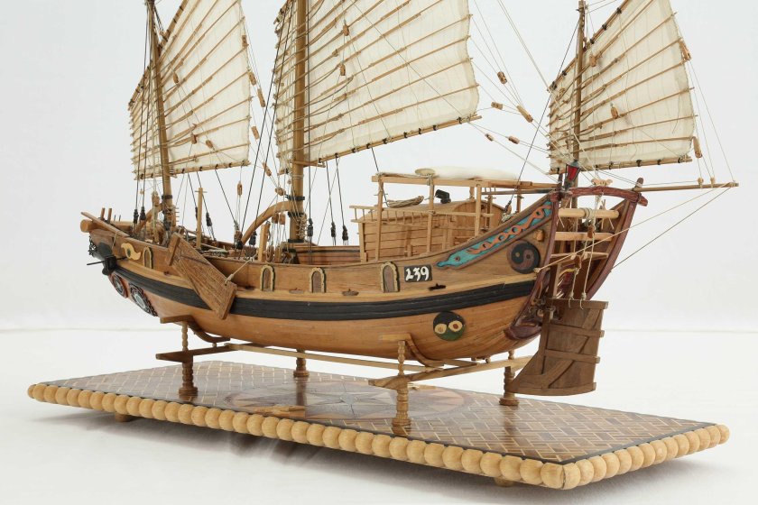 Китайские джонки 19 века