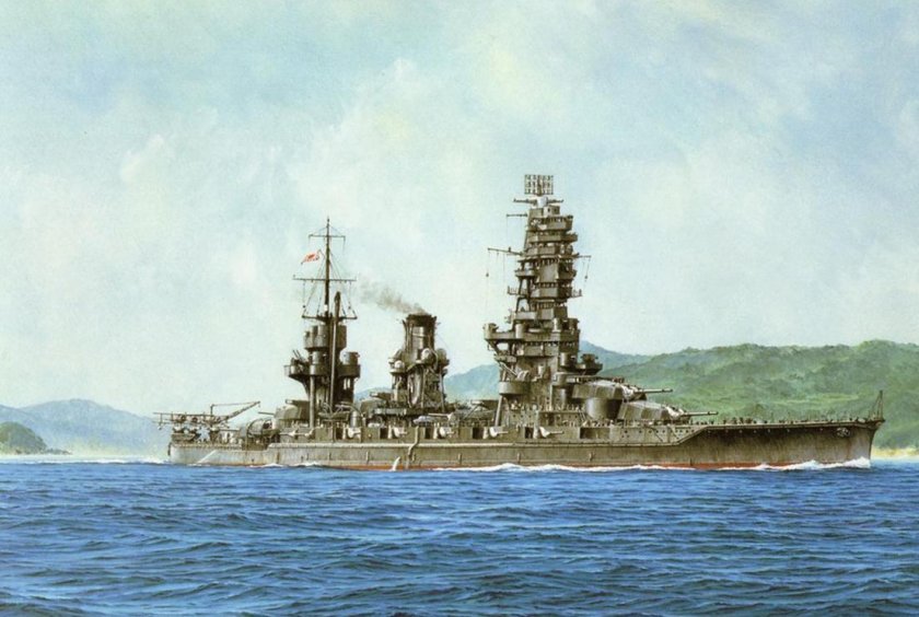 Японский линкор Нагато