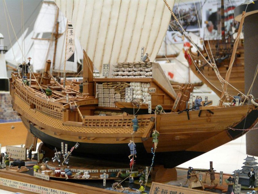Японские парусные корабли