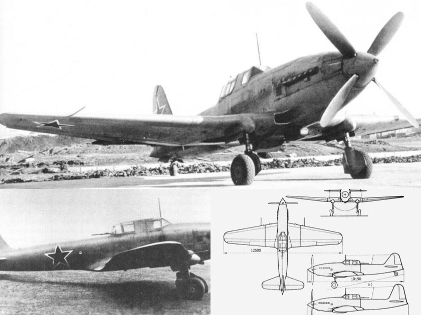 Самолет ил 16