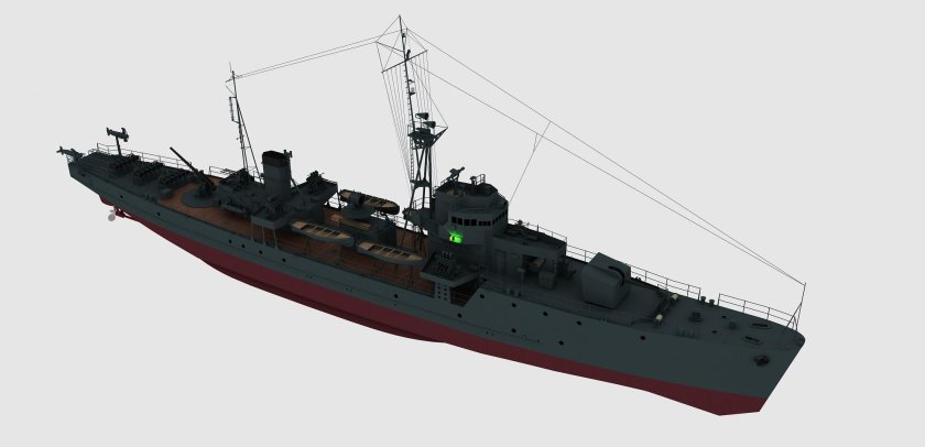 Эскортный корабль Хибури