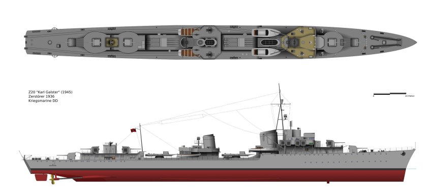Эсминец карл гальстер