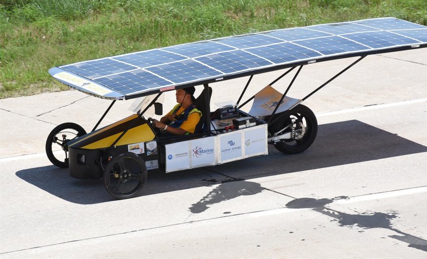 Nuna солнцемобиль