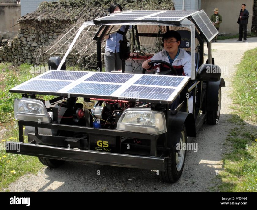 Автомобиль на солнечных батареях