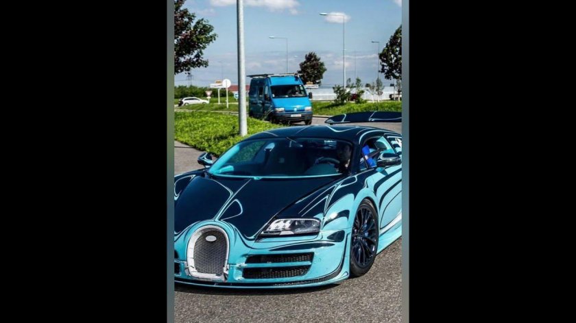 Машина Бугатти Вейрон