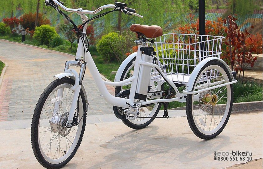 Электровелосипед трехколесный складной ETORO Tricycle 20