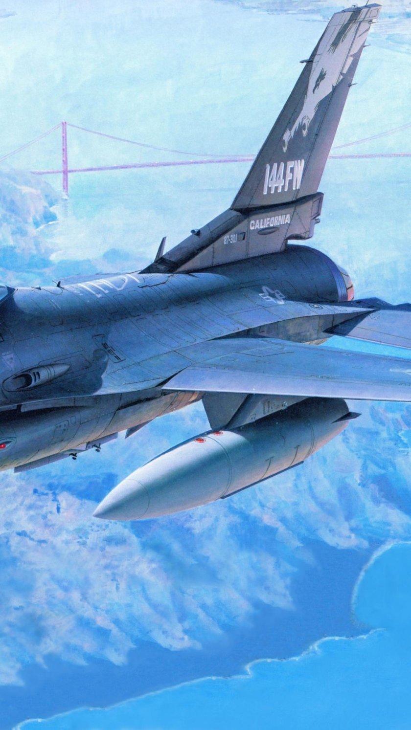 F-16 самолет
