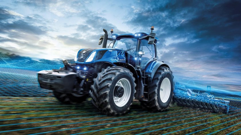 Трактор new holland t7
